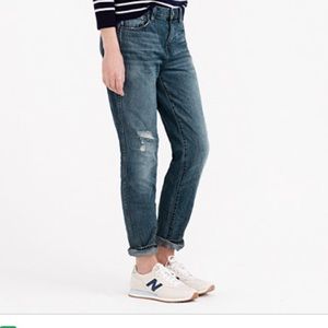 J. Crew Slim Broken in Boyfriend Jeans